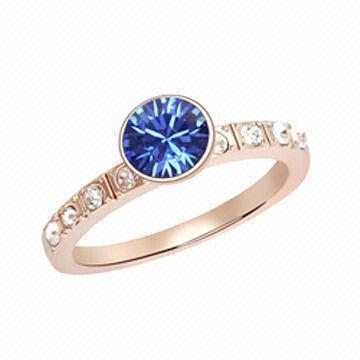 Diamond ring, available in various colors