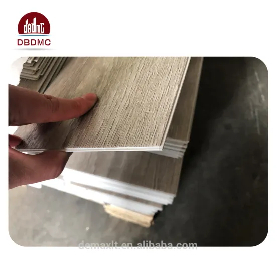 Fire Resistant Plank Click Lock Wood Dance Pvc Vinyl Plank Flooring