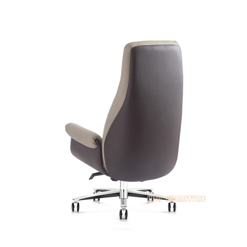 Adjustable Armrest Swivel Highback Executive Chair