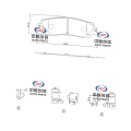 Toyota P 83192 N এর পিছনের ব্রেক প্যাড