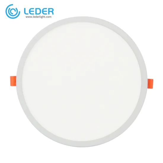 LEDER Recessed White 6W LED Panel Light