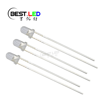 Đèn LED đèn trắng siêu sáng 3 mm