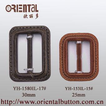Imitation Leather Garment Belt Buckle (YH-150IL-17#)