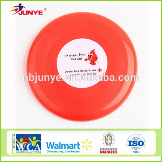 NingBo JunYe customized fashion frisbee