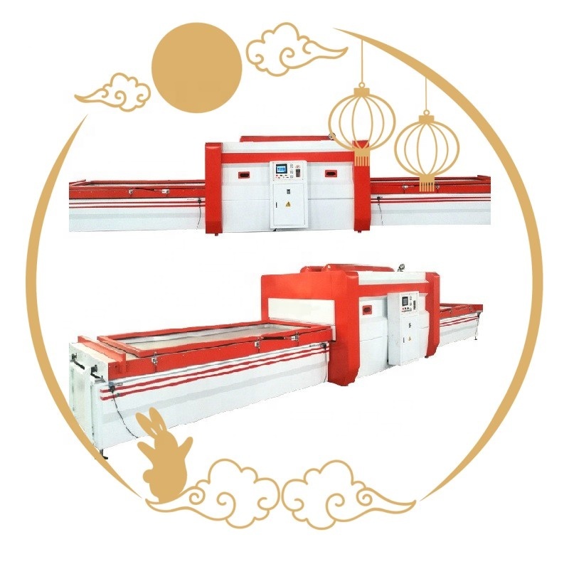 PVC Vacuum Press Machine for Melamine Film Lamination