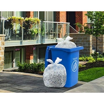 Google Hot Sale 45 Gallon Plastic Yard Waste Garbage Trash Bags