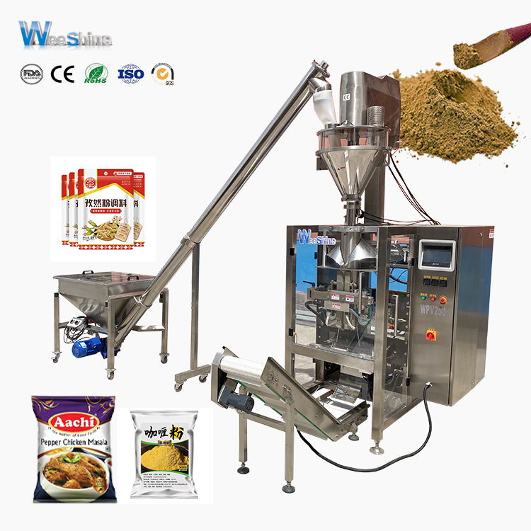 Automatische Ingwerpulver Masala Gewürze Pulververpackungsmaschine