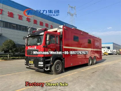 Sinotruk HOWO 6X4 Emergency Command Vehicle - Mobile Incident Command Unit for Sale