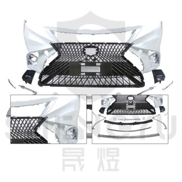 Upgrade Your Camry 2018-2020 with Lexus LS Style Body Kit - Front Bumper Assembly Included
