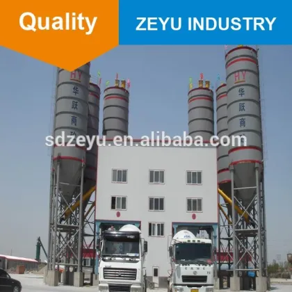 manufacturer of good concrete mixing station equipment HLS 120 used in building construction