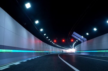 Metro subway tunnel panel dinding tahan api cladding