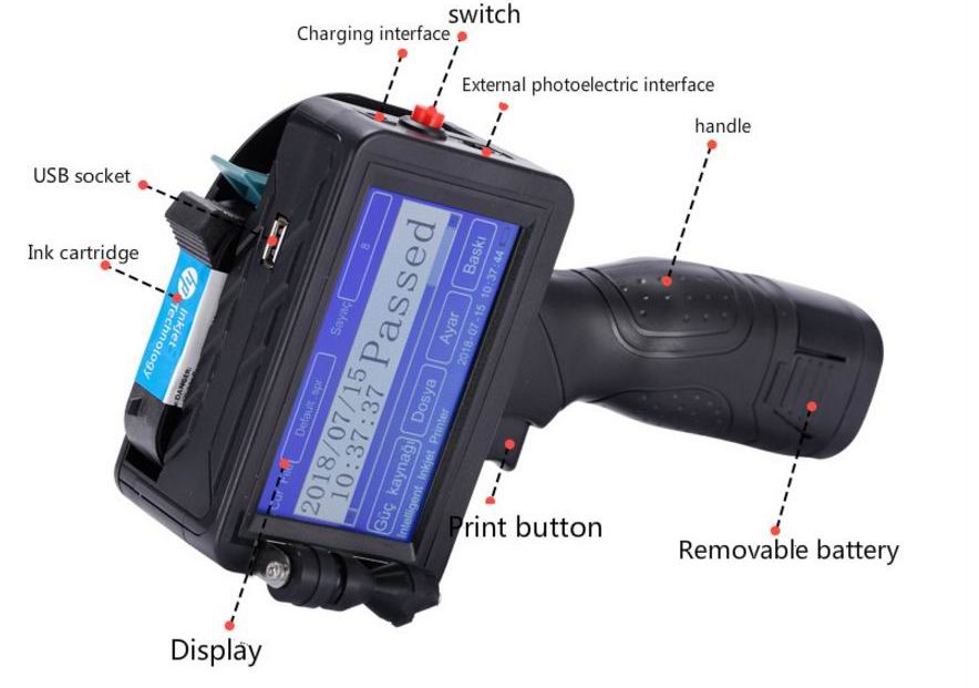 Handheld Inkjet Coder