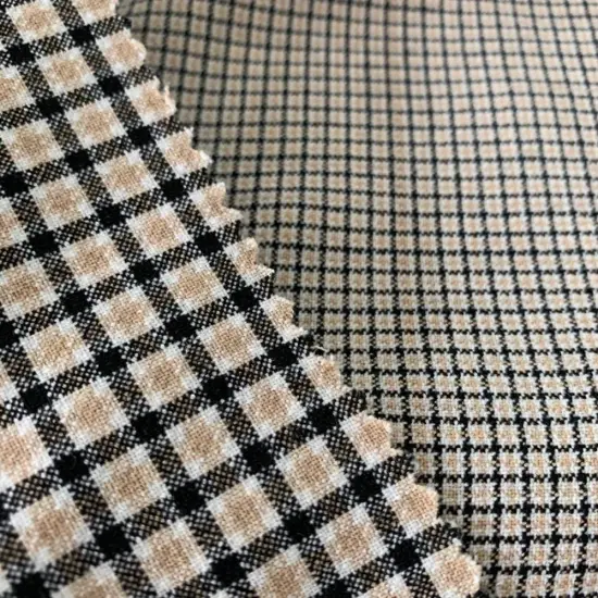 Double Lawyer Yarn Dyed Check Fabric