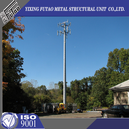 48M Communication Poles With Hot Dip Galvanized