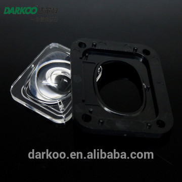 Luxeon-M thermostability Fire protection silicone streetlight lens DK24-125*54-TP-III-S
