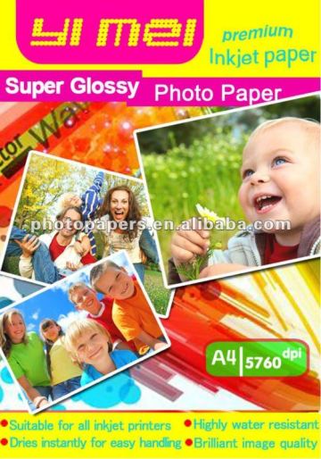 inkjet glossy photo paper