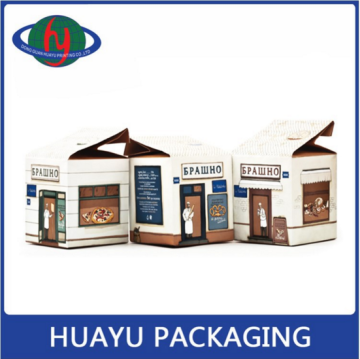 Popular Western-style Kitchen Ingredients Kraft Paper Packing Box