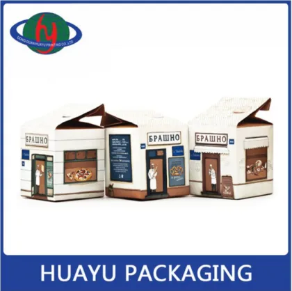Popular Western-style Kitchen Ingredients Kraft Paper Packing Box