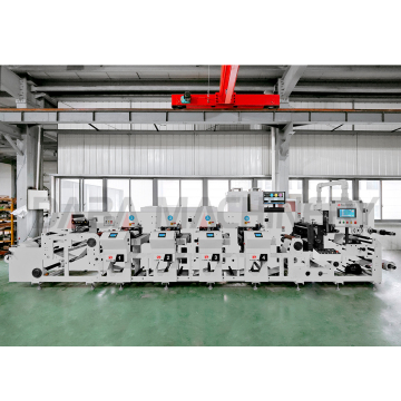 4-6-8-10 Colors Flexo Unit Horizontal Printing Machine for Adhesive Label UV BOPP Paper