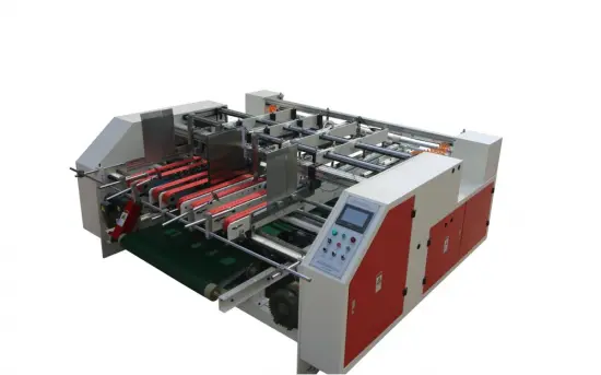 PX-2100 Semi automatic paper board folder gluer