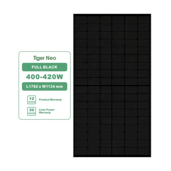 Promotion Factory Price Jinko Solar Panels: 400W to 420W N-Type Half-Cut Cell Mono Solar Panels - Full Black