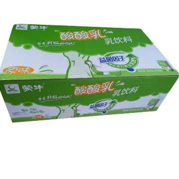 Custom beverage packaging carton box