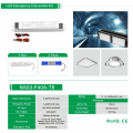 Convertidor de emergencia LED con paquete de baterías con caja