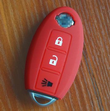 Red Pink Silicone Key Cover Case for Key
