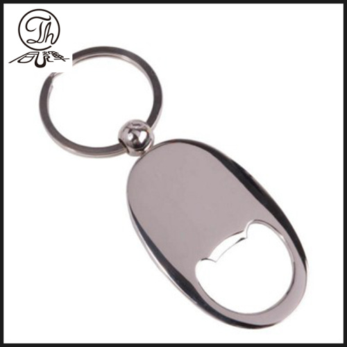 Palm shape metal bottle opener key chain