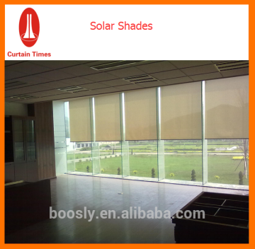 Motorized Solar Roller Shades