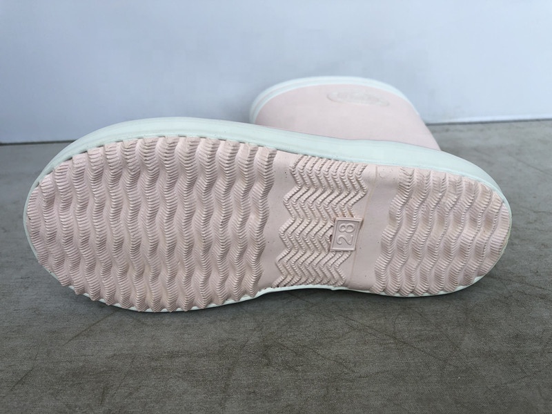 Pink Colour Outdoor Rain Shoes For Girl5