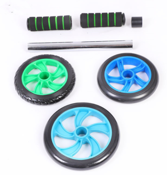 6-in-1 Ab Wheel Roller Kit: Comprehensive Home Fitness Equipment for Strengthening Abs and Reducing Belly Fat