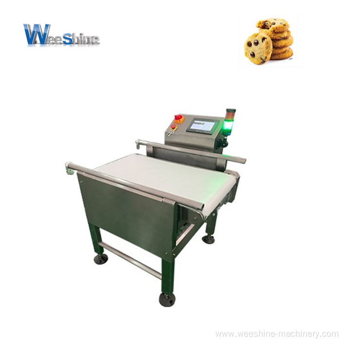 Fast Micro Gram Belt High Sensitivity Automatic Flipper Type Check Weigher For Rice Nuts Granular 3000g Quality With Rejector