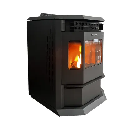 110-220V Indoor Pellet Stove Fireplace Insert for Living Room
