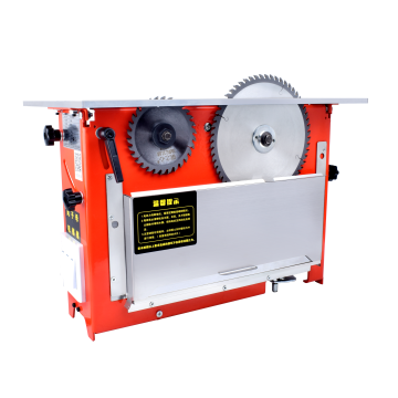 New Dust-Free Saw Table: Precise Bevel Cutting, Multi-functional Woodworking Push Table Saw