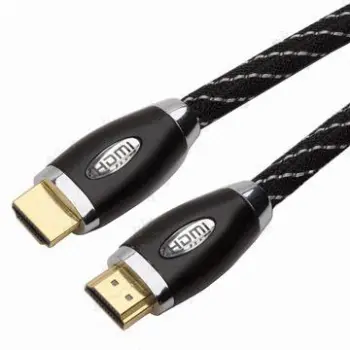 HDMI Cable, 24K Gold-plated Connector, Used for HD TVs/Xbox 360/Sony's PS3