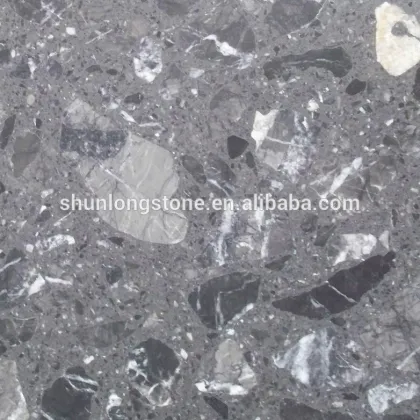 AM 024 rock Grey artificial marble tile,slab
