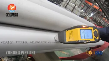 Stainless Steel Welded Pipe SUS316L For Shipbuilding