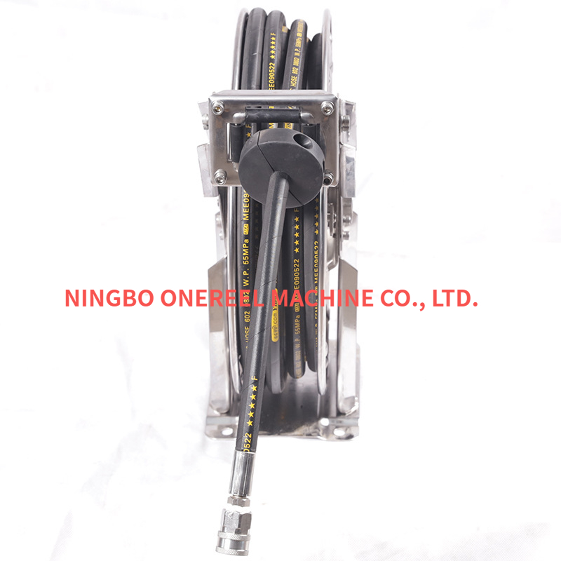Stainless steel hose reel (4)