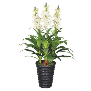 Linwoo JS2547 Artificial Lily Bonsai Flower Pot - New Design for Decoration