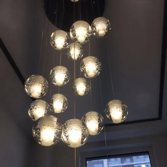 Modern Globe Pendant Light for Kitchen Island, Dining Room, and Bedroom