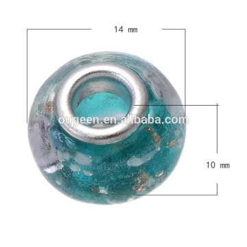 Factory Sale Silver Tube European Bracelets Bead