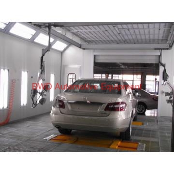 rail infrared lamp for spray booth