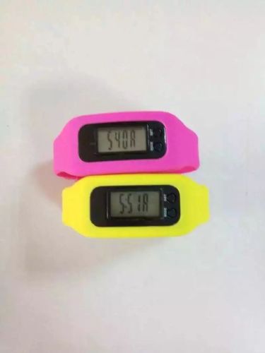 Relógios de silicone para cálculo de tempo de cálculo de calorias esportivas