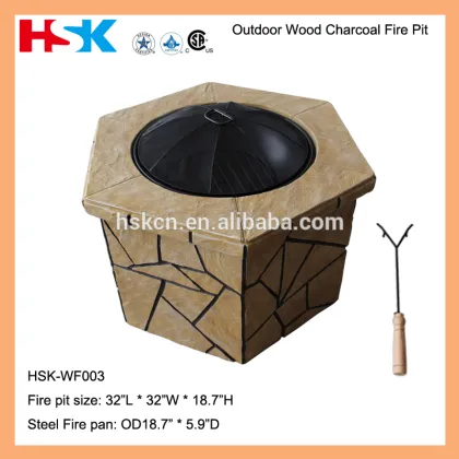Outdoor Firewood Fire Pits, Outdoor Steel Fire Pits, MGO Fire Pits