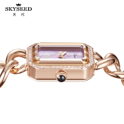 SKYSEED Kleines Zifferblatt Damen Trend Wild Strap UHR