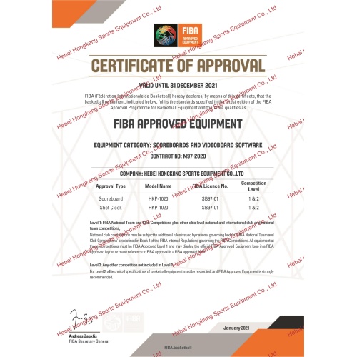 Digital Electronic Basketball Scoreboard