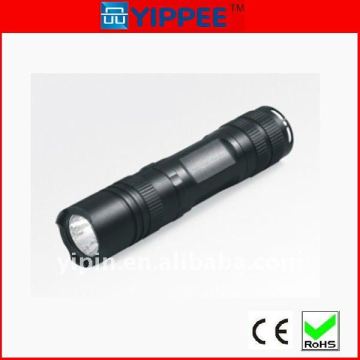 Aluminum waterproof mini colorfull LED torch