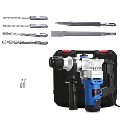 Multifunctional Rotary Hammer 6pcs Accessories Electric Demolition Hammer Impact Drill Punch Power Tools Electric hammer pick