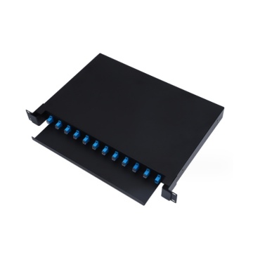 12Core 24Core SC LC FC ST Stainless Steel Patch Panel for FTTH ODF